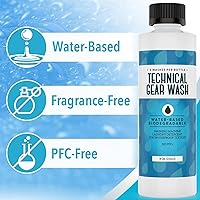 Vista 7 de [5 cargas] Detergente técnico para lavado de engranajes para ropa renovada – Detergente concentrado y seguro para mantener el equipo DWR – Lavado