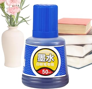 Tinta de repuesto de color para rotulador, tinta de recarga para bolígrafo de pizarra blanca, 50 ml, líquido de recarga de marcador de pizarra blanca de secado rápido para estudiantes, adolescentes