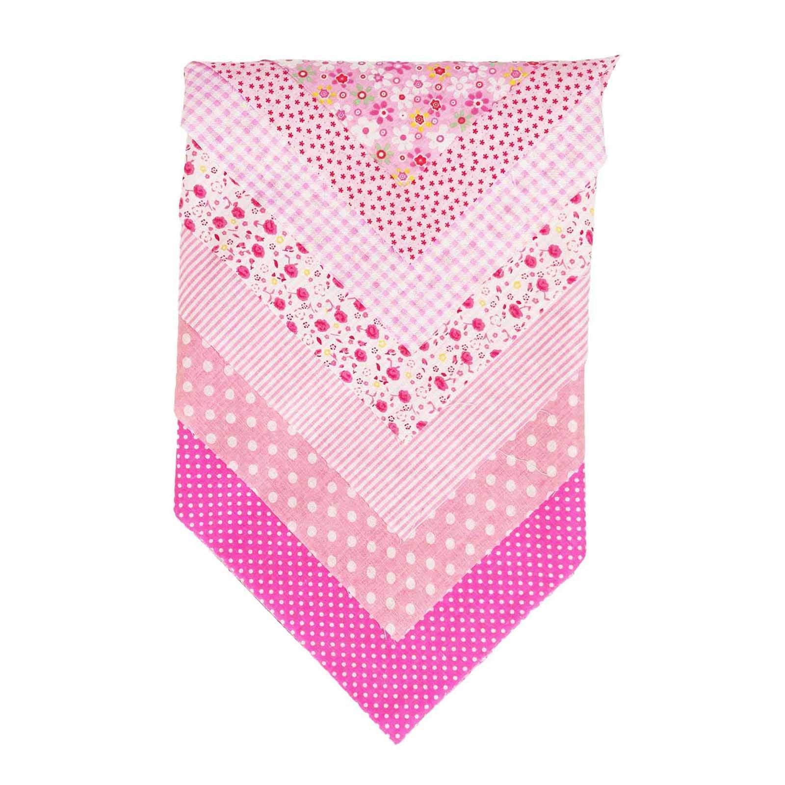 [Baby Pink] 50 x 50cm 100% Cotton Fat Quarters Bundles of 7 - UK Fast Dispatch Assorted Theme