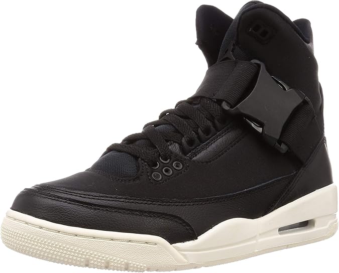 Nike Womens Air Jordan 3 Retro EXP XX Hi Top Trainers BQ0006 Sneakers Shoes  (UK 4.5 US 7 EU 38, Black sail 001) | Basketball - Amazon.com