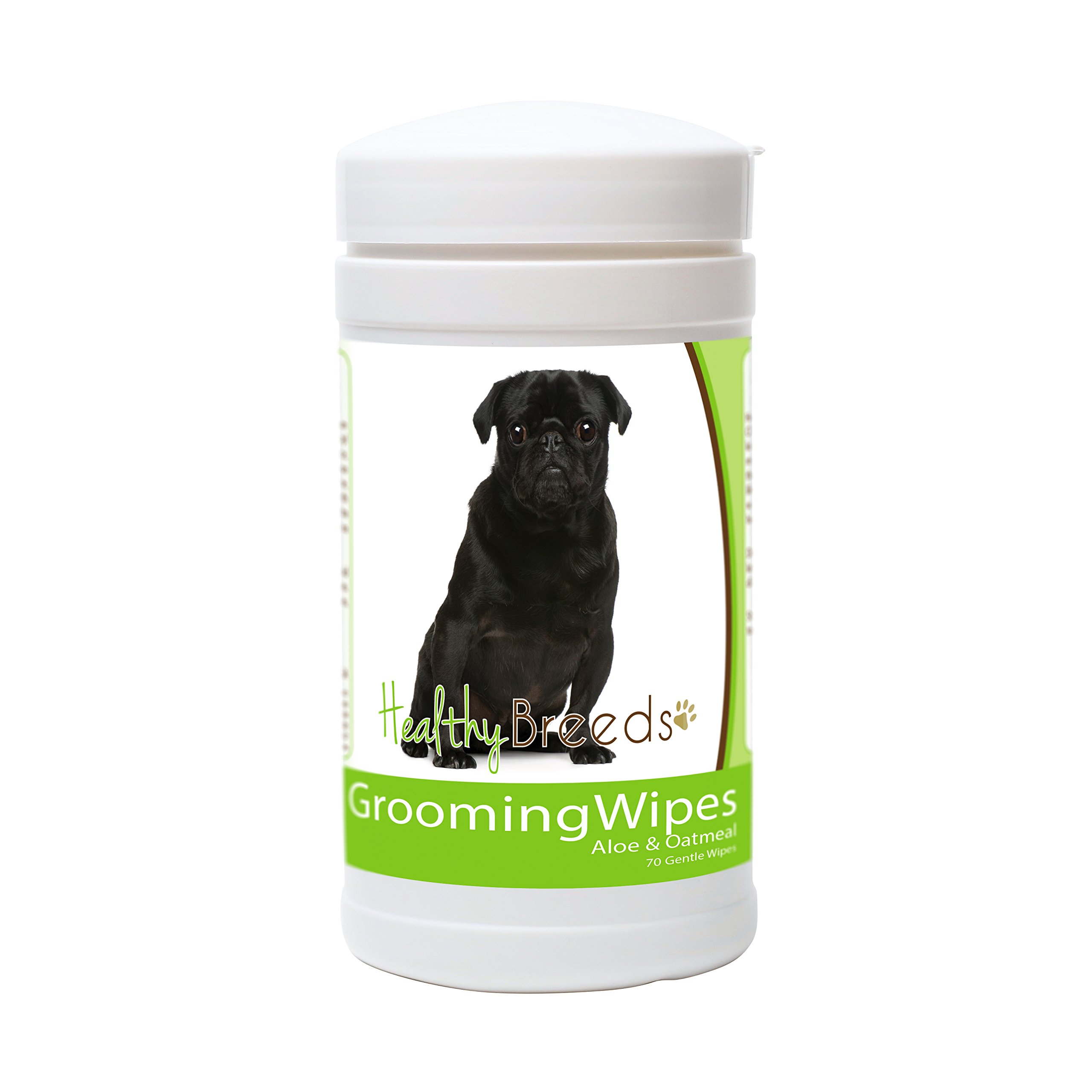 Healthy Breeds Pug Grooming Wipes 70 Count