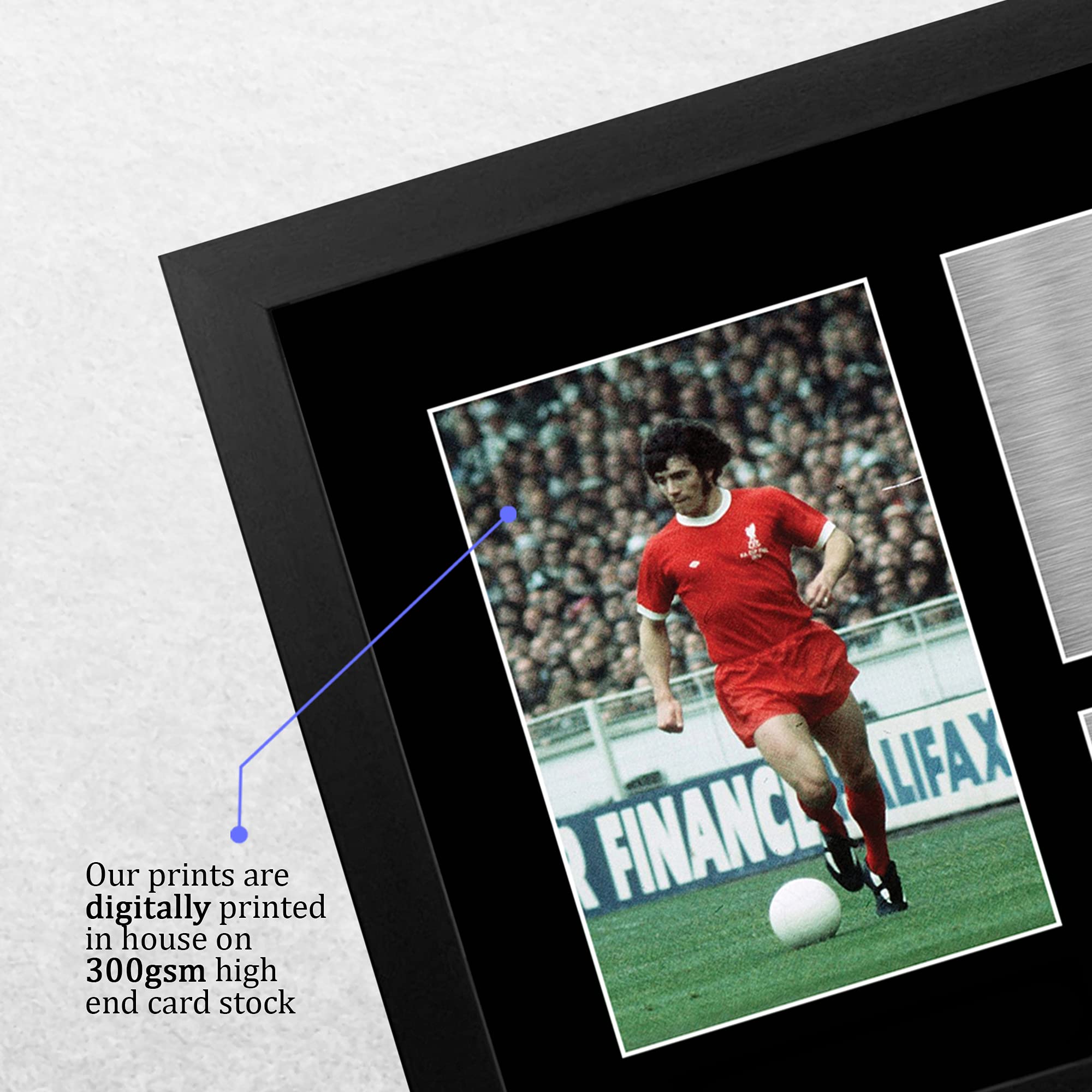 HWC Trading FR Kevin Keegan Gift Signed FRAMED A4 Printed Autograph Liverpool Gifts Photo Display, (Framed) Kevin Keegan - Image 4
