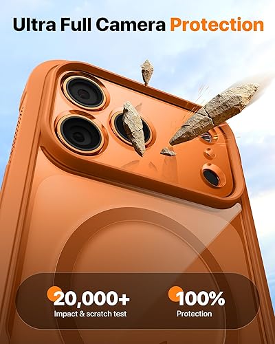 Miniatura 502 de Diaclara - Funda diseñada para iPhone 14 Pro Max, resistente, de cuerpo completo, con protector de pantalla sensible al tacto y antiarañazos + Blanco