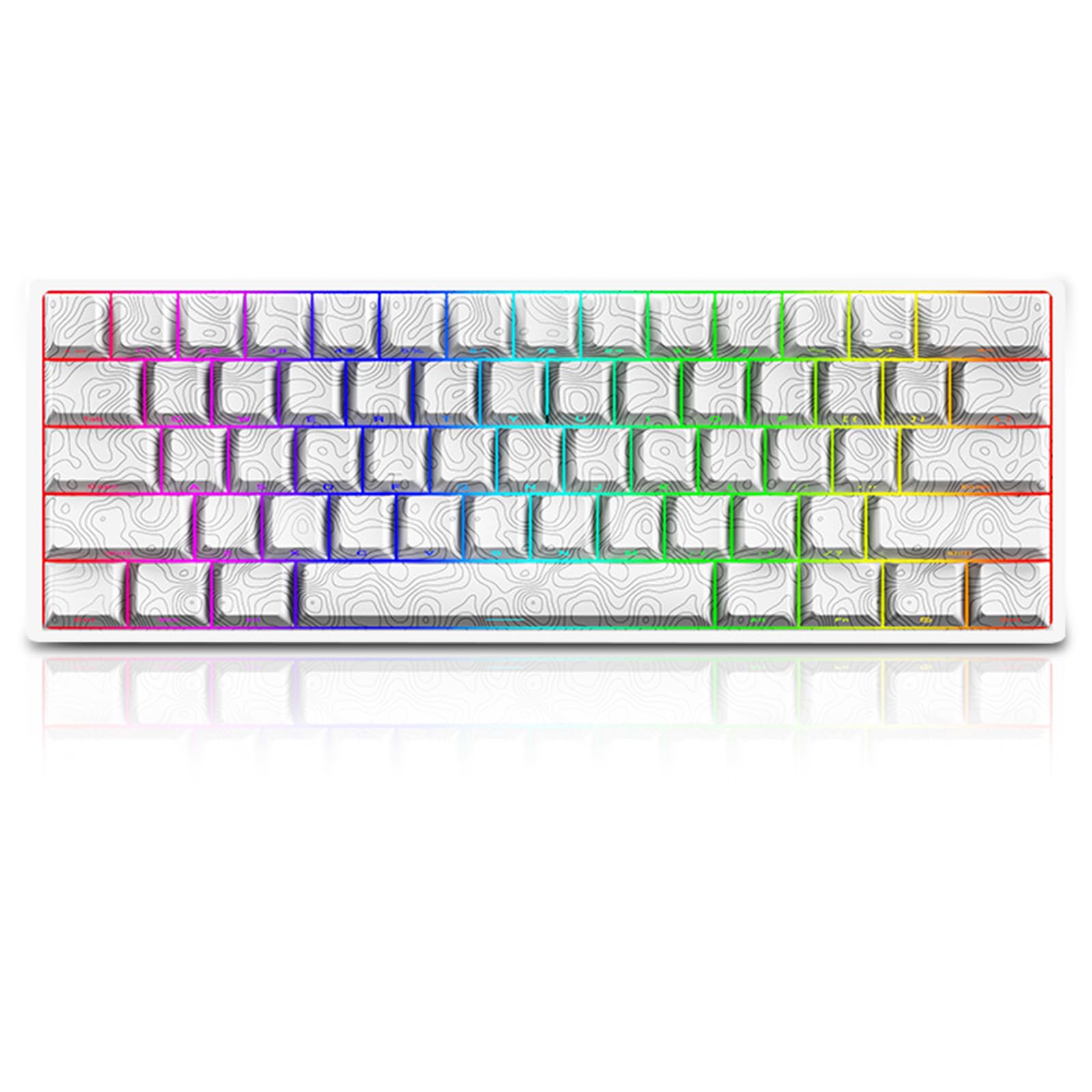 Amazon.com: ZMX YK61 Magnetic Switch Gaming Keyboard,60% Rapid