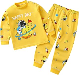 Bold N Elegant Kid's Cartoon Print Cotton Full Sleeve T-Shirt & Pajama Lower Casual Clothing Set for Infant Toddler Baby B... Price In India