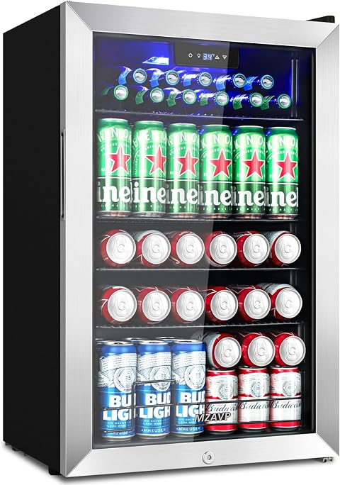 Mzavp MZYC96-S 3.4 cu ft Beverage Cooler Silver