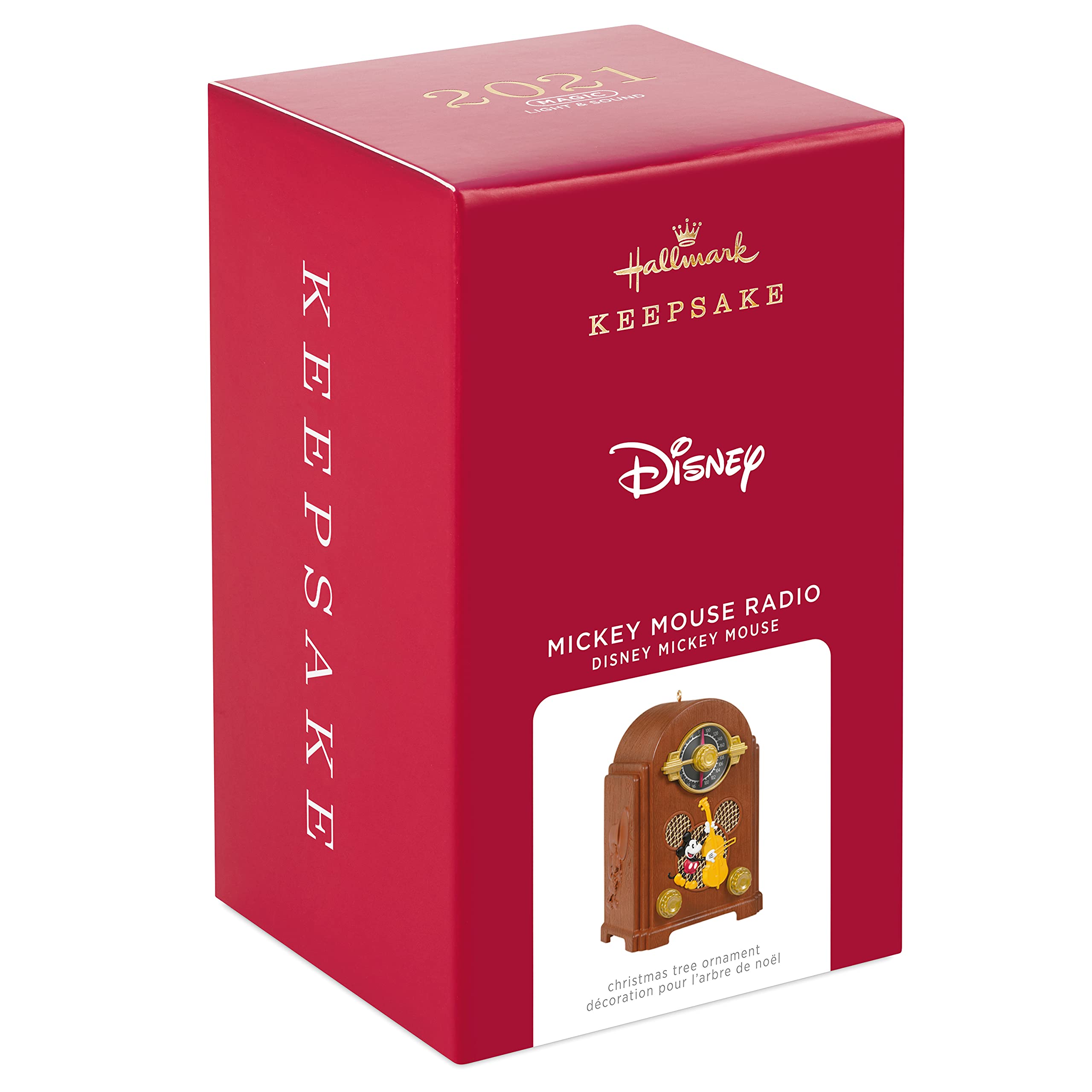 Amazon.co.jp: Hallmark 記念品 クリスマスオーナメント 2021 ミッキー 