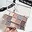 Erinde 10 Colors Eyeshadow Palette Makeup - Matte Shimmer Glitter Eye Shadow, Ultra-Blendable, High Pigmented, Naturing-Looking, Neutral Nude Eyeshadow Pallet with Professional Brush,21