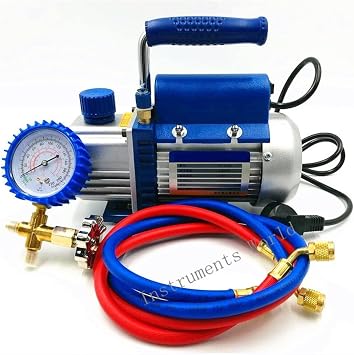 150W Vacuum Pump FY-1H-N Air Conditioni Add Fluoride Tool Set With Refrigerant Table Pressure Gauge Tube with High Efficiency