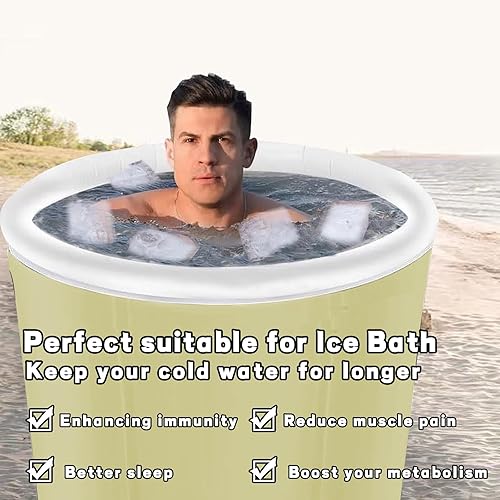 Miniatura 6 de LDKEKDF Molde de bloque de hielo extra grande, paquete de 2 moldes de silicona para cubitos de hielo, bandeja de hielo de 4.8 libras para enfriador