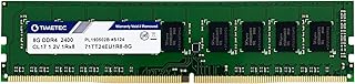 Timetec Hynix IC 8GB DDR4 2400MHz PC4-19200 Unbuffered ECC 1.2V CL17 1Rx8 Single Rank 288 Pin UDIMM Server Memory RAM Module Upgrade (8GB)