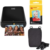 Kodak Step Stampante fotografica wireless portatile con tecnologia ZINK Zero Ink (Nero)
