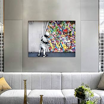 Amazon.co.jp: Banksy 英国アーティスト キッズ スプレーペイント