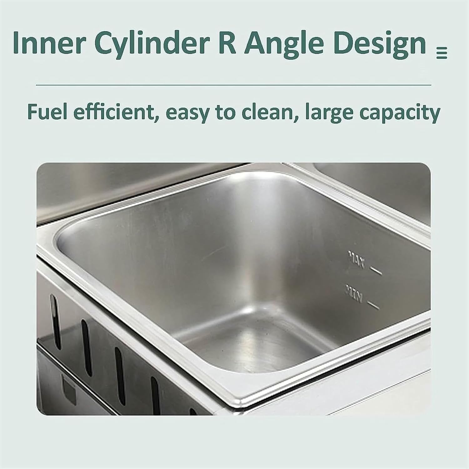 Commercial Deep Fryers, Gas Fryer 10Lx2 with Stainless Steel Seasoning Bowl - Perfect for Commercial Fries in Home Restaurant, Includes 2 Baskets for Efficient Cooking