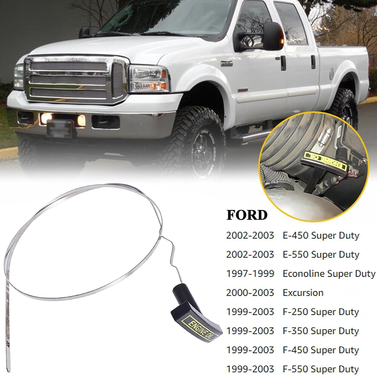 Genuine Ford OEM Upper Dipstick Tube For 2011-2016 F250/F350/F450/F550 Super Duty 6.7L Diesel