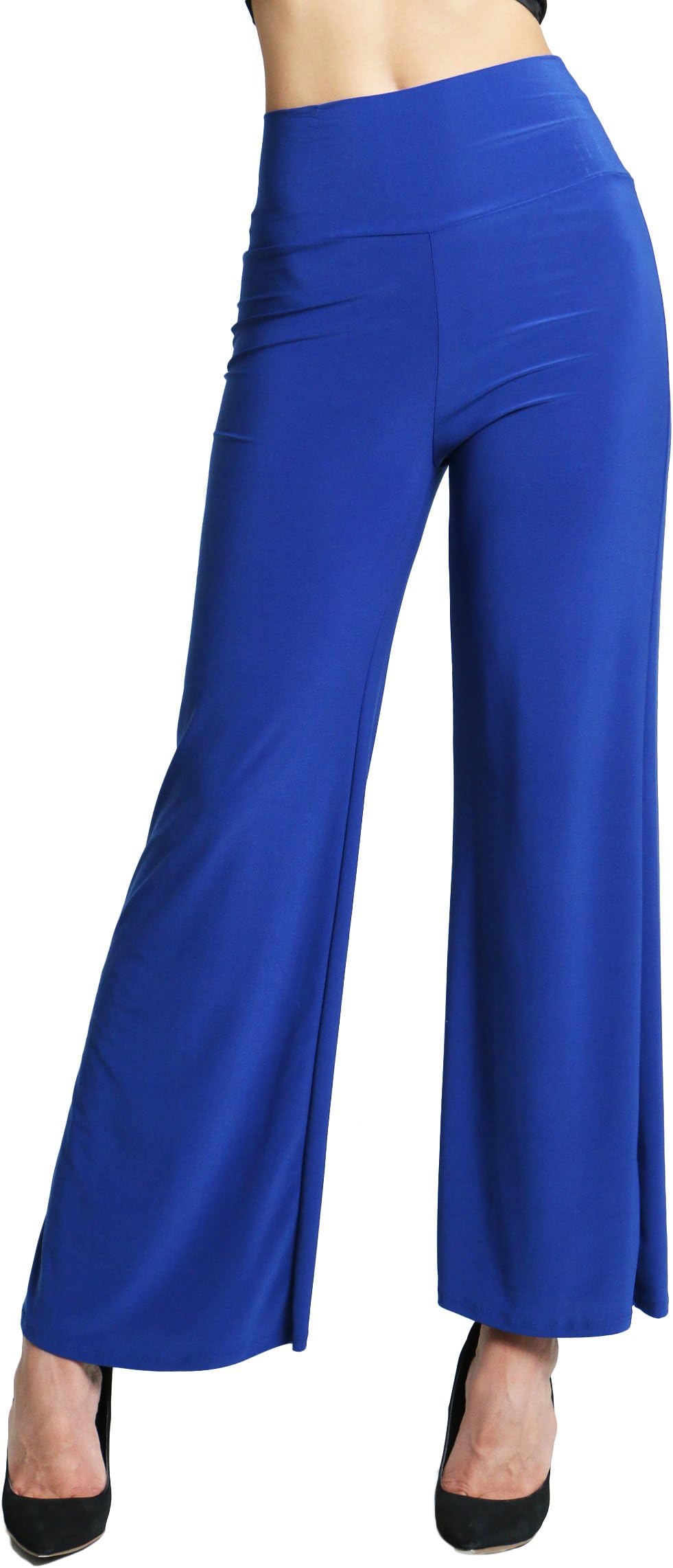 Women's Full Length Palazzo Light Weight Gaucho Solid Pant Collection