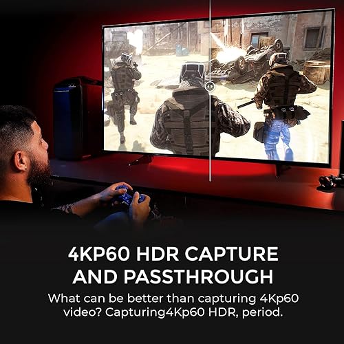 Miniatura 6 de AVerMedia GC573 Live Gamer 4K, tarjeta de captura interna, transmite y graba 4K60 HDR10 con latencia ultra baja en PS5, PS4 Pro, Xbox Series XS,