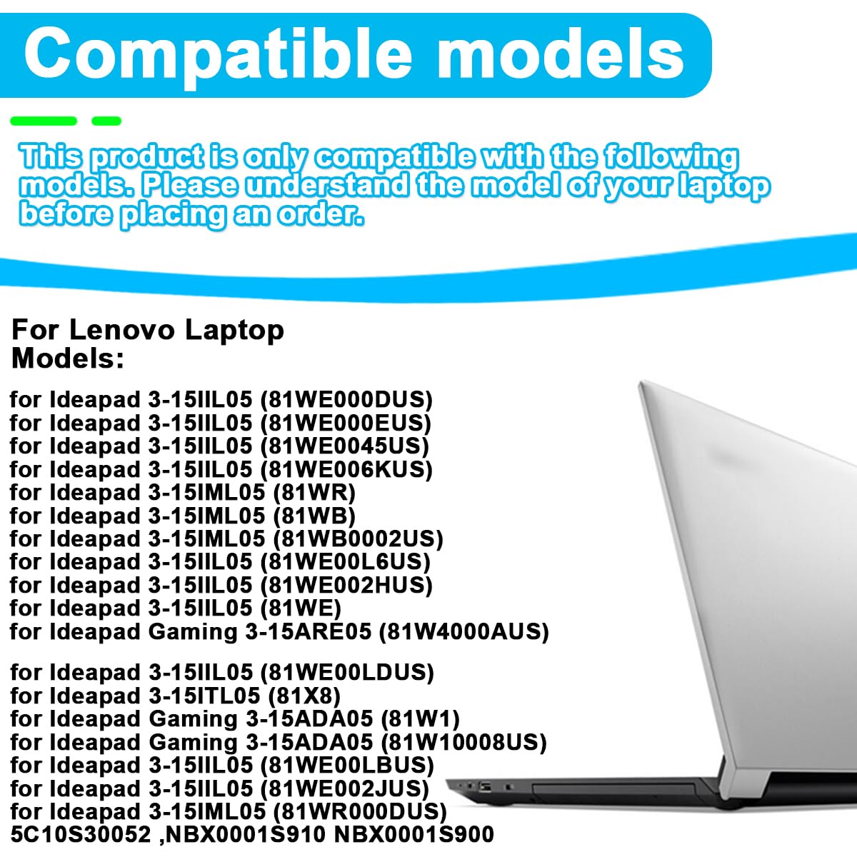 7-Piece SATA Hard Drive Cable Kit For Lenovo IdeaPad Laptops - Includes Tools & Screws