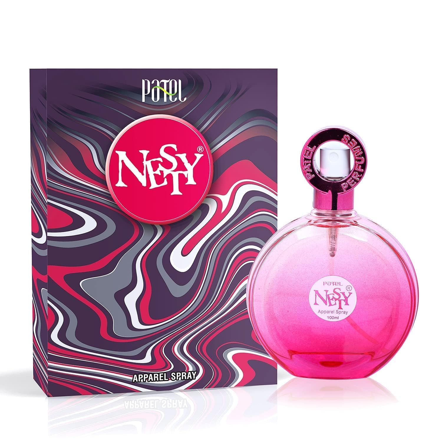PATEL PERFUMES Nesty Premium`Apparel Spray For Long-Lasting Fragrance For Unisex, 100ml - Fresh