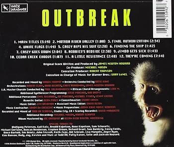 Amazon.co.jp: Outbreak (1995 Film): ミュージック