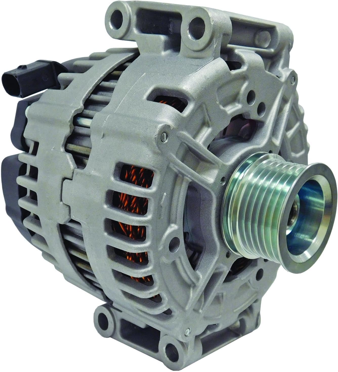 OEG Parts New Alternator Compatible With Mercedes-Benz C63 AMG 2008-15, CLK63 AMG 2007-09, CLS63 AMG & E63 2007-11, 1561540102, A1561540102, 1561540102, ABO0401, VBO0401, 40024221, 40024302