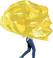 Vista 13 de Wuchieal 1 bandera de alabanza de ángel de adoración semicírculo de 74 pulgadas, bandera de semicírculo metálica de alabanza con varilla escalable