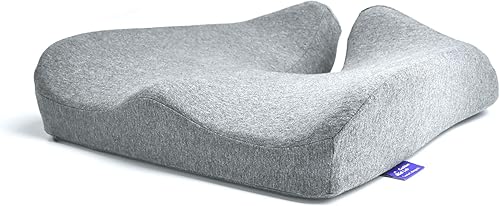 Miniatura 12 de C CUSHION LAB Cojín de Asiento Patentado para Alivio de Presión para Largas Horas de Estar Sentado en Silla de Oficina/Casa, Auto, Silla de Ruedas