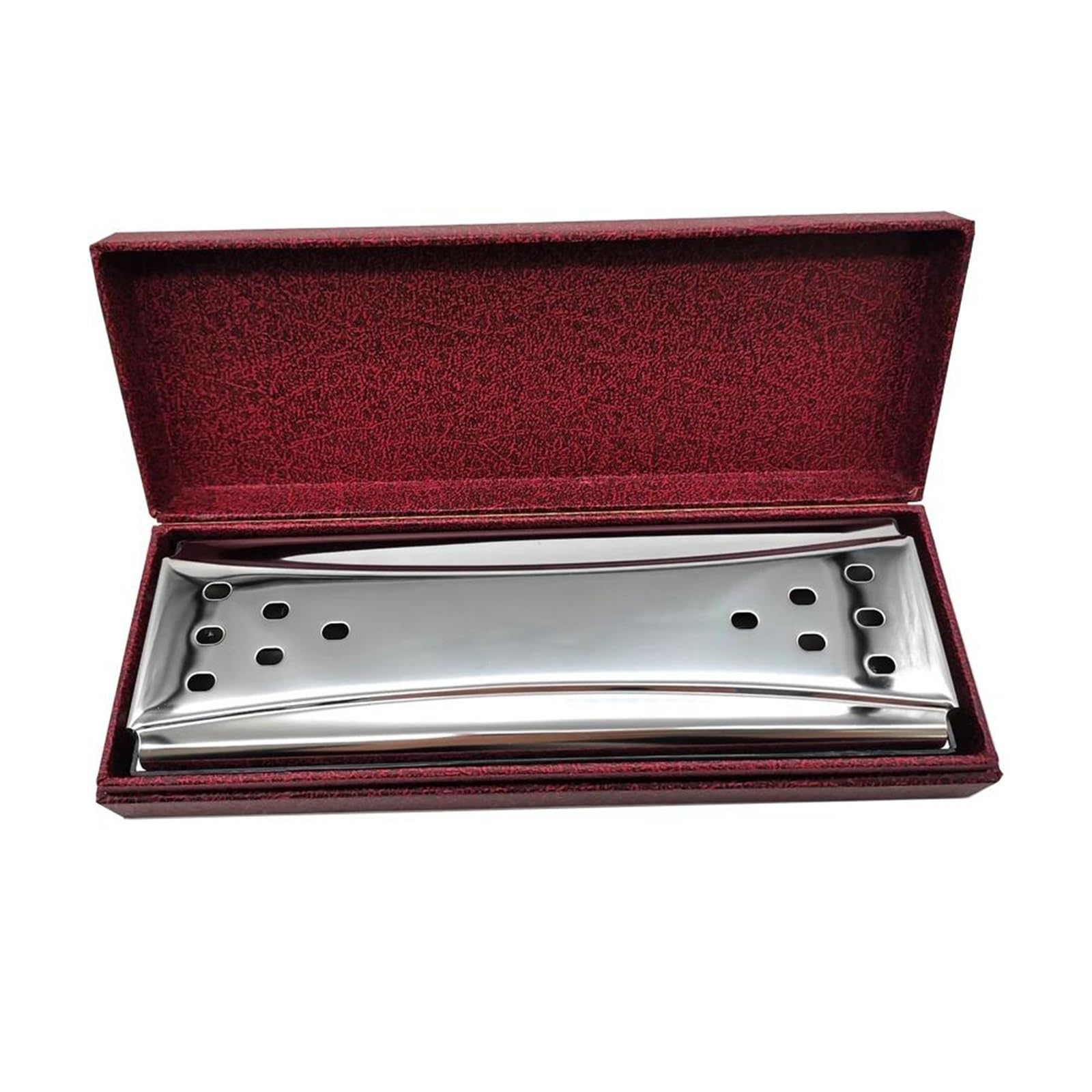Harmonijka 10/16/24Hole Dwustronna Harmonijka Tremolo Diatoniczna Harmonijka Blues Harp C&G Dwustronne Klawisze Dla Dorosłych Graczy(24 Hole)