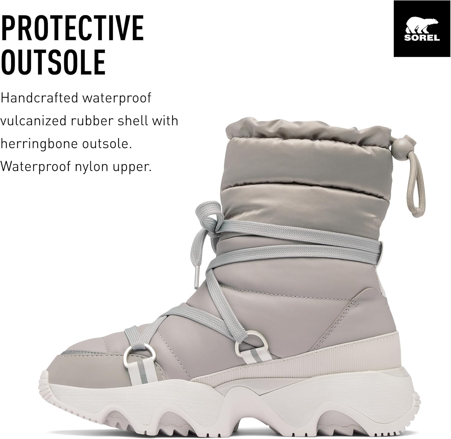 SOREL Women's Kinetic Impact NXT Waterproof Mid Boot - Image 4