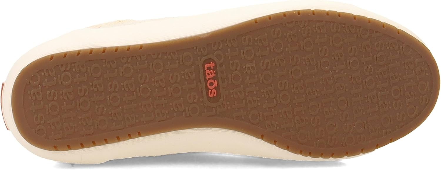 Taos Women's Star Burst Sneaker canvas Natural Hemp 10.5