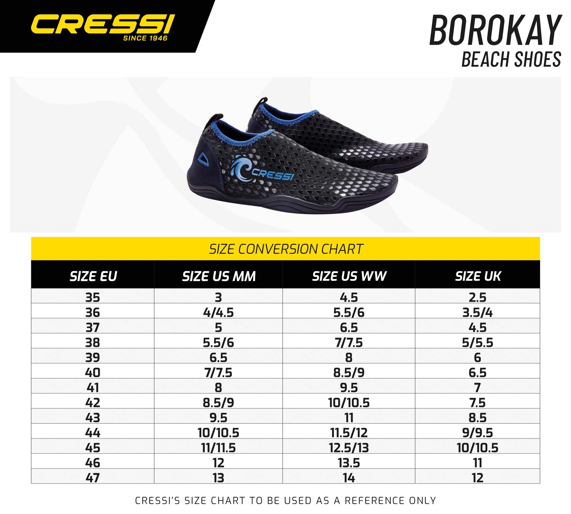 Cressi Borocay Shoes Escarpines Deportes Acuáticos