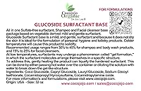 Vista 7 de Base de tensioactivo glucósido – Todo en uno natural suave y rico limpiador espumoso – Lauryl Decyl Coco Capryl Caprylyl Jabón líquido cosmético