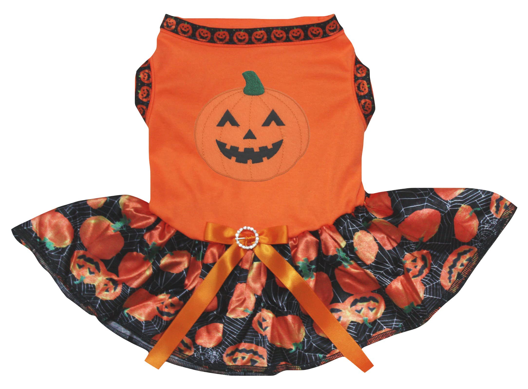 Robe citrouille pour chiot : habillez votre petit chien sans stress pour Halloween