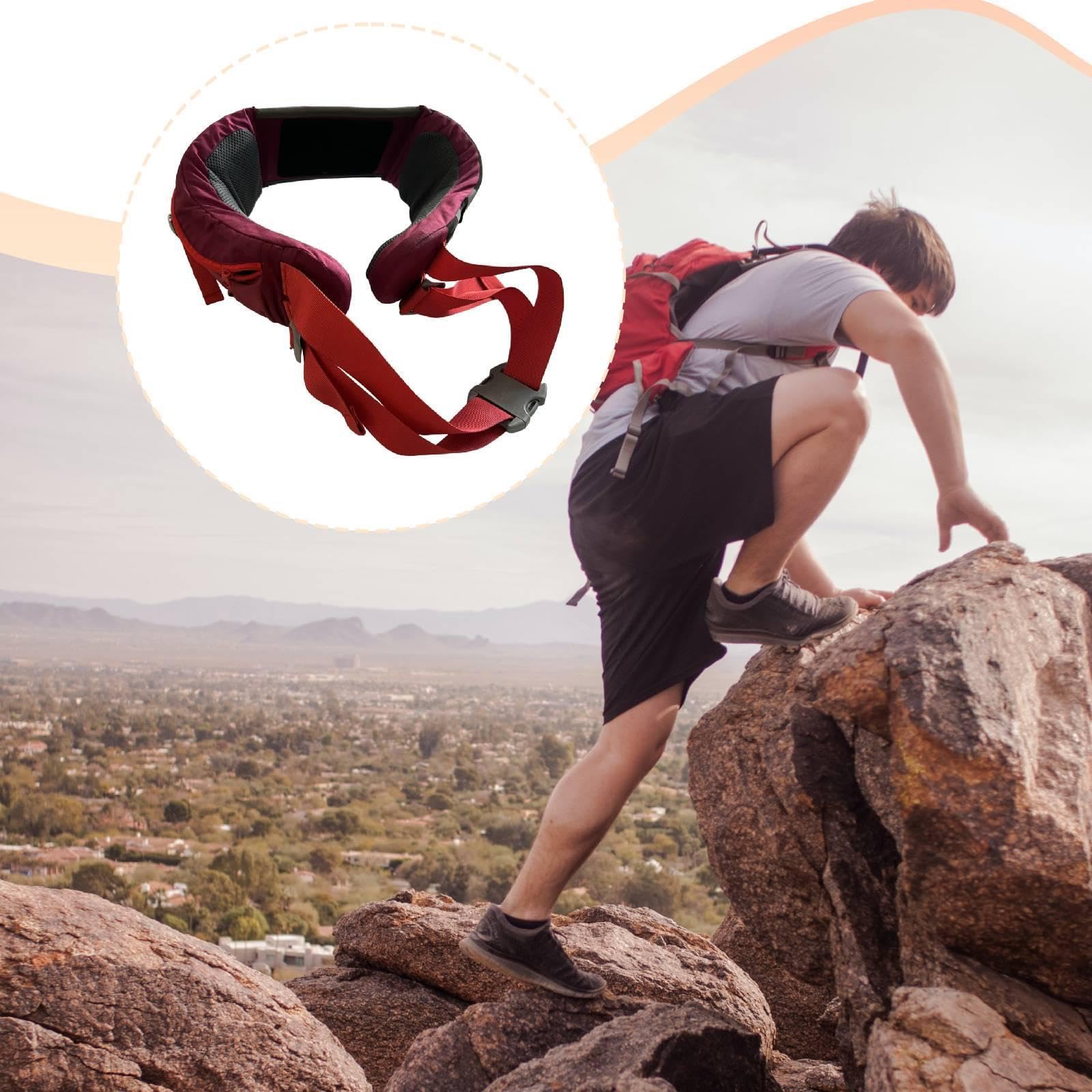 Hüftgurt, Rucksackgurt, Outdoor Sportzubehör, Bergsteigerrucksackgurt, Polyester Schwammmaterial