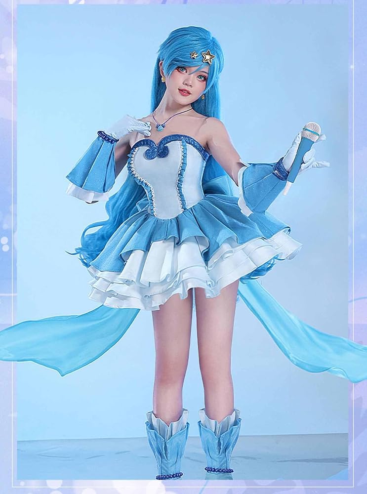 Amazon.co.jp: [QMIQMI] ぴちぴちピッチ 宝生波音 コスプレ衣装
