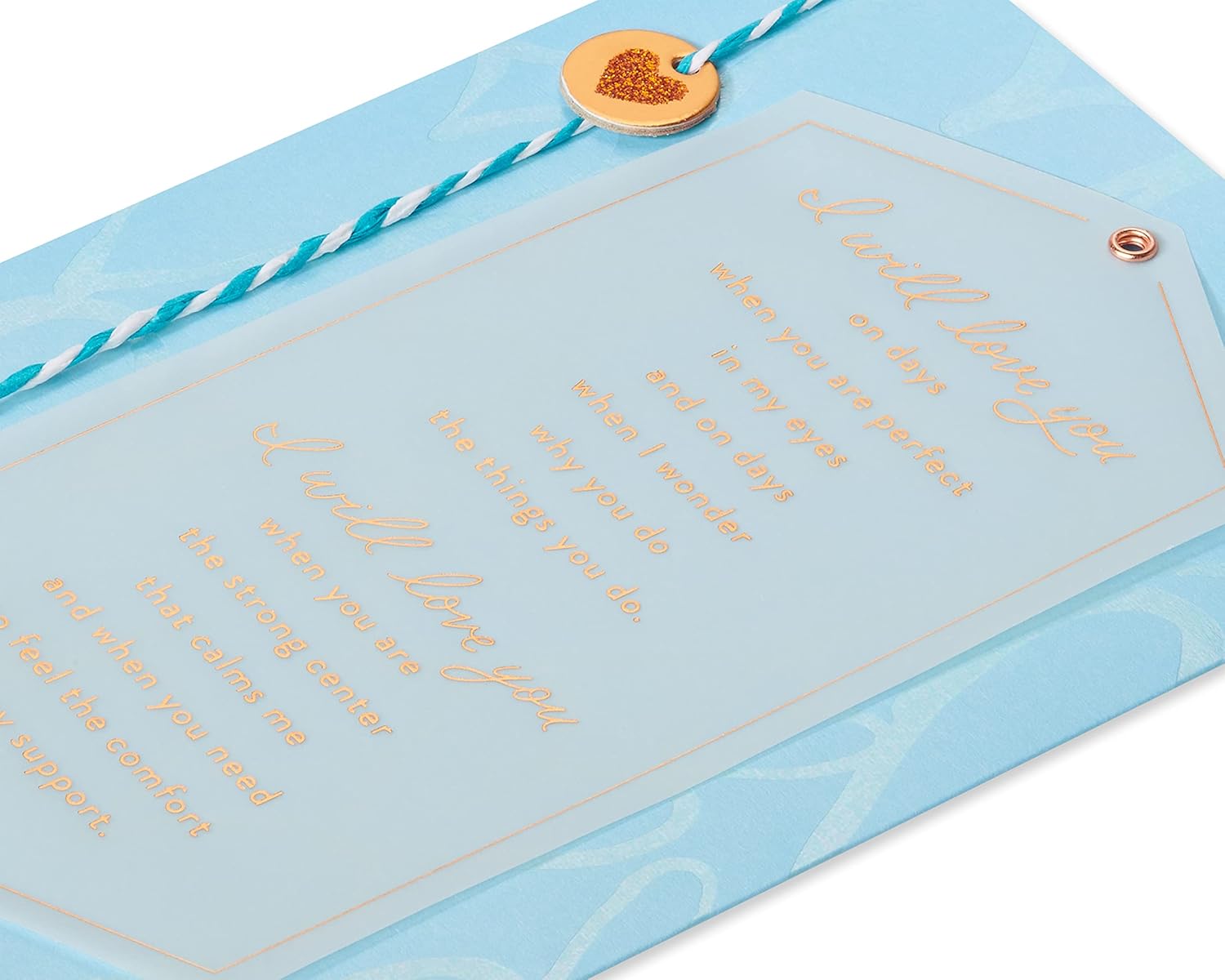 American Greetings Romantic Birthday Card (I Will Love You) - Image 6