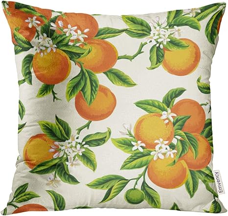 light orange pillow