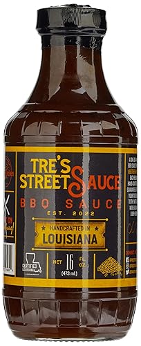 Miniatura 3 de Tre's Street Salsa Original All-Purpose BBQ Sauce, 16 oz.