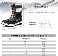 Vista 6 de Aleader - Botas de nieve impermeables para mujer