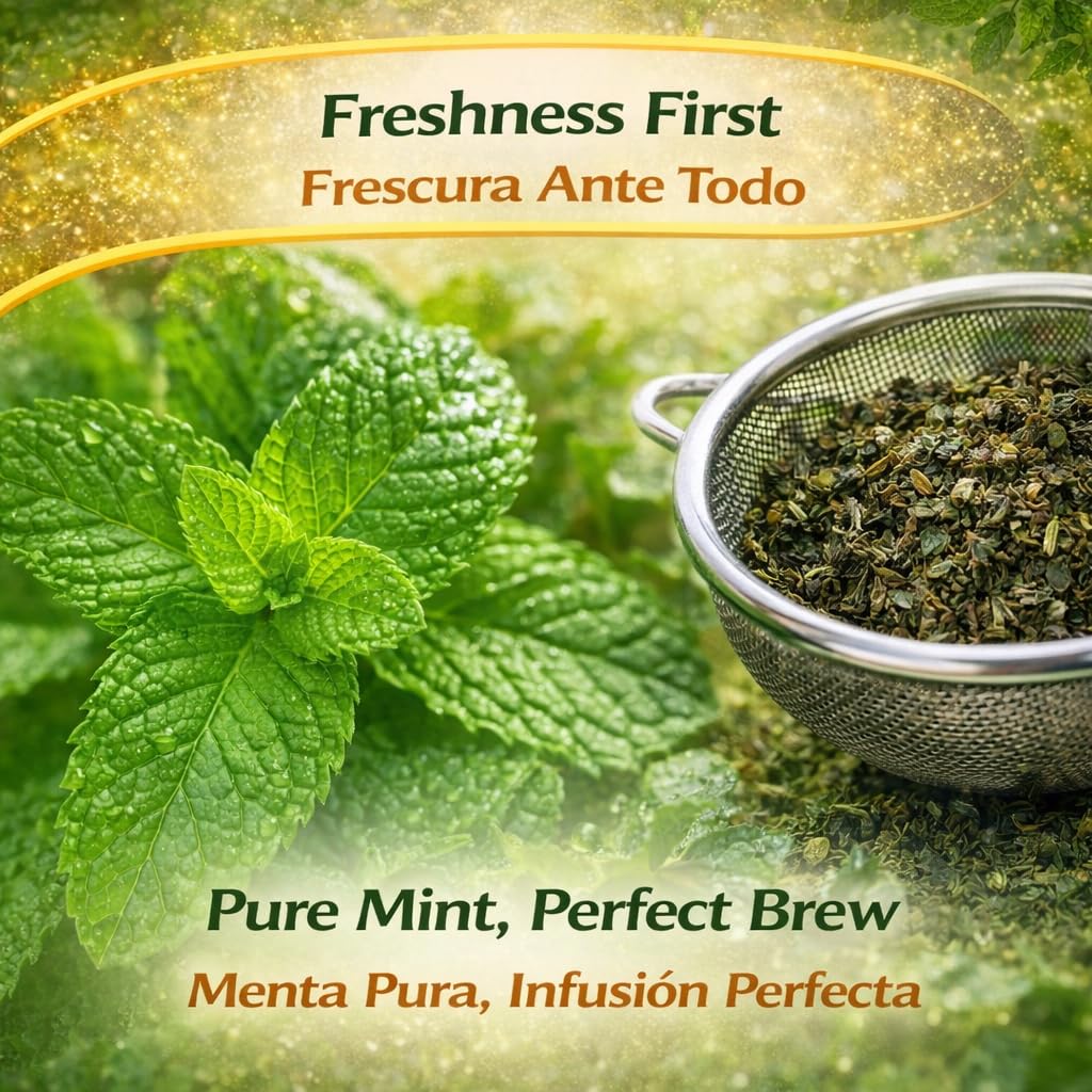 Amazon.com : Menta seca(Dried Mint Leaves Spearmint) 4 oz - 100