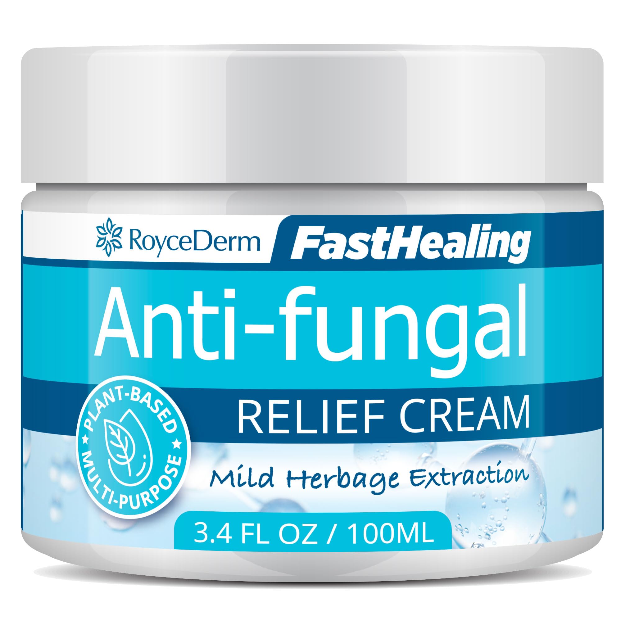 Roycederm Antifungal Cream, Athletes Foot Treatment Cream, Jock Itch Cream, Antifungal Treatment for Athletes Foot, Eczema, Psoriasis, Jock Itch, Anti Itch, Rash, Ringworm Treatment for Humans