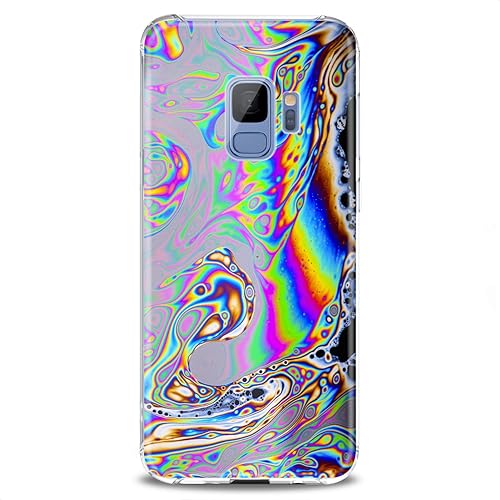 Miniatura 8 de Funda compatible con Samsung A91 A54 A52 A51 A50 A20 A11 A12 A13 A14 A03s A02s Iridiscente Arte Visual Lindo Diseño Suave Niñas Flexible Silicona