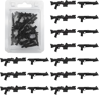 Pirolaxent Space Wars Clone Trooper Figures DC-15 Blasters Weapons Pack Accessories Kit for figs, Building Blocks Toy Set Compatible with Major Brand