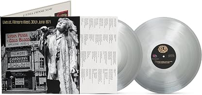 Live At The Fillmore West June 30. 1971 (Vinil Prateado) por Lydia Pense and Cold Blood, capa do álbum