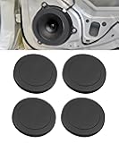 4PCS Speaker Foam,Car Audio Accessories,High Resilience Speaker Baffles 6.5 inch,Car Accessories,Self-Adhesive Door Baffle Enhancer for Stereo Audio Sound,Suitable for Most Cars SUV Truck