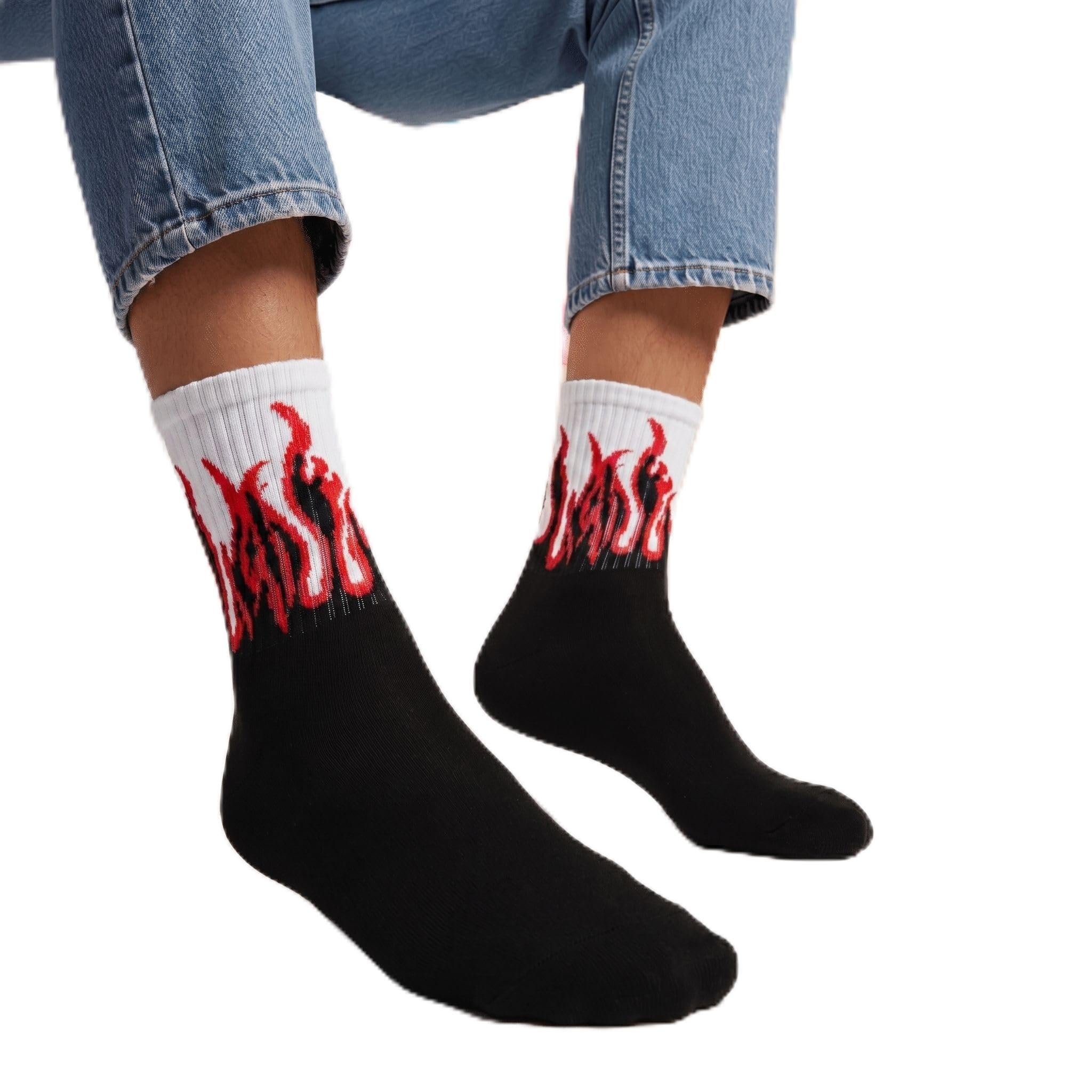 Socks for Men & Women | Pack of 1 Pairs,Free Size Breathable & Casual Socks for Sports, Gym & Daily Use (CS-01.WRB-image-36