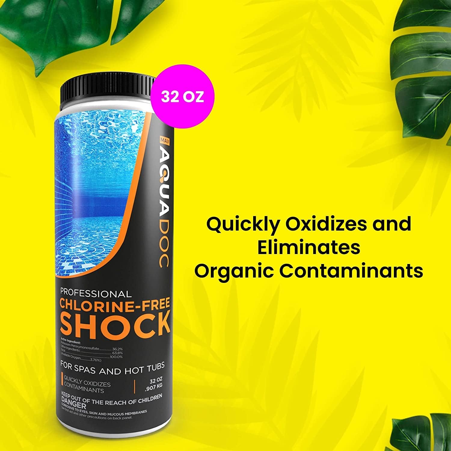 Hot tub Kit to Fix Cloudy Water - with Spa Chlorine & Other Hot Tub Chemicals