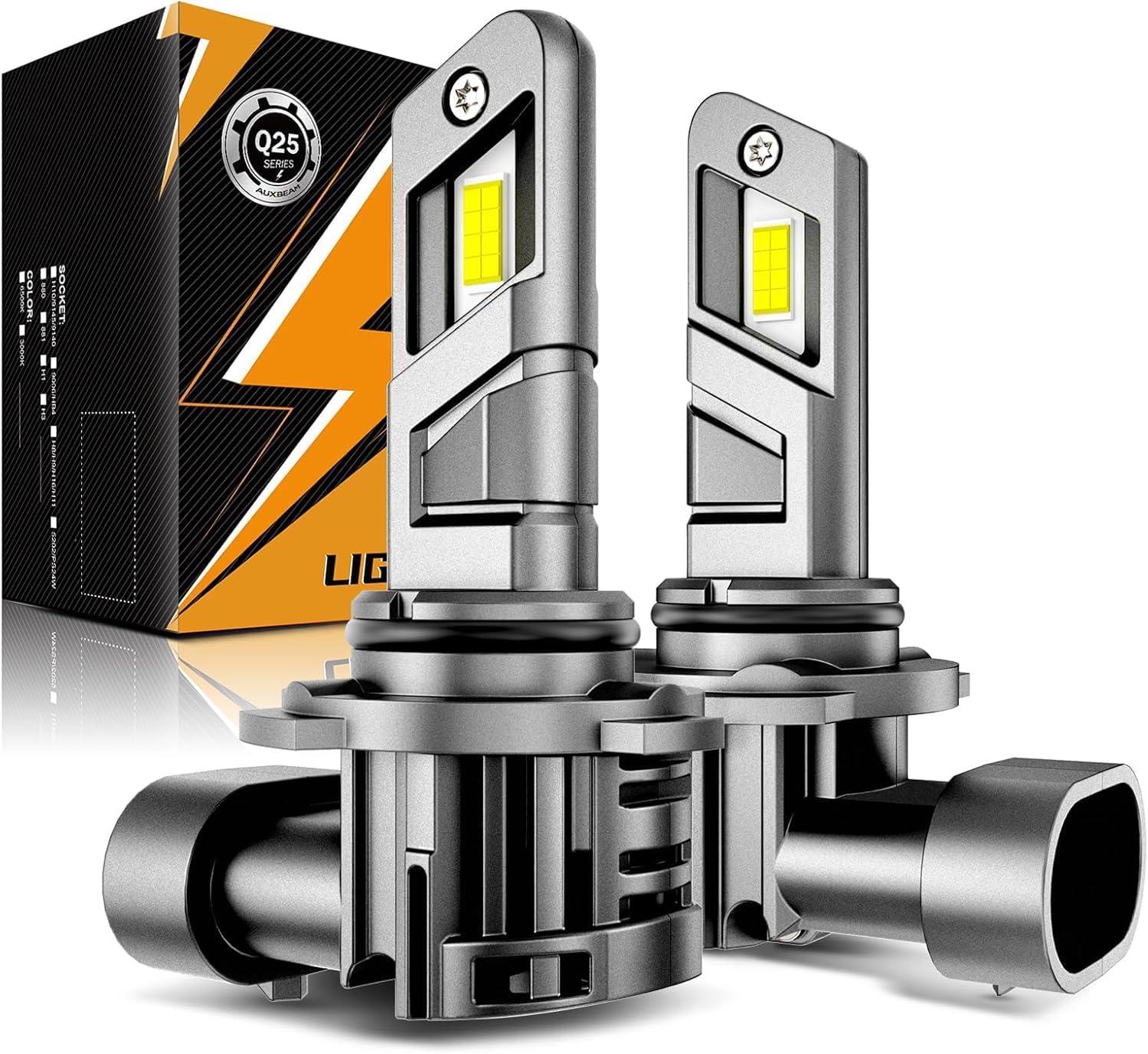 Auxbeam Fog Lights, Wireless Light for Off-Road Use or Fog Light, Plug and Play (9006)