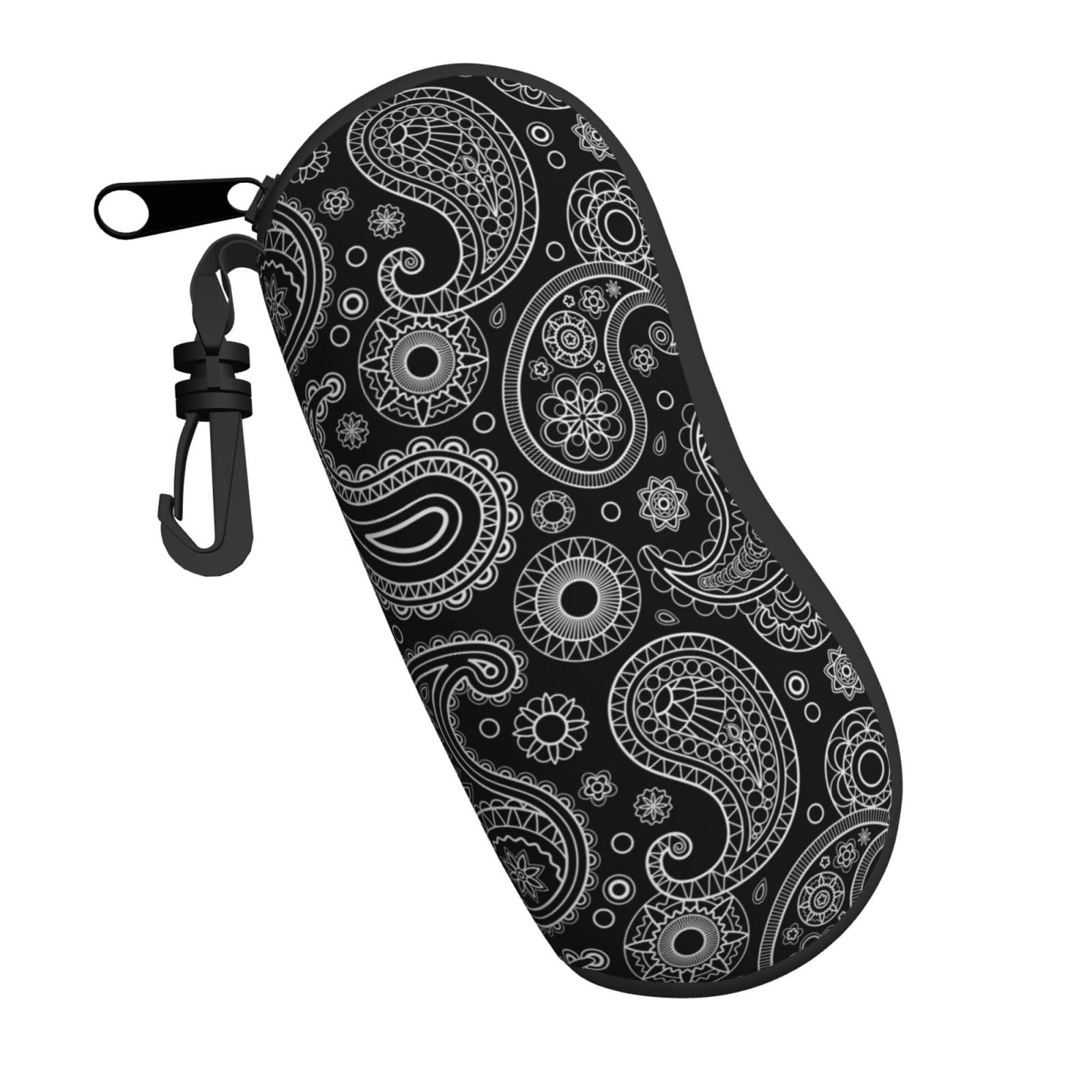 Funda suave para gafas de sol, funda de neopreno ultraligera con cremallera para gafas