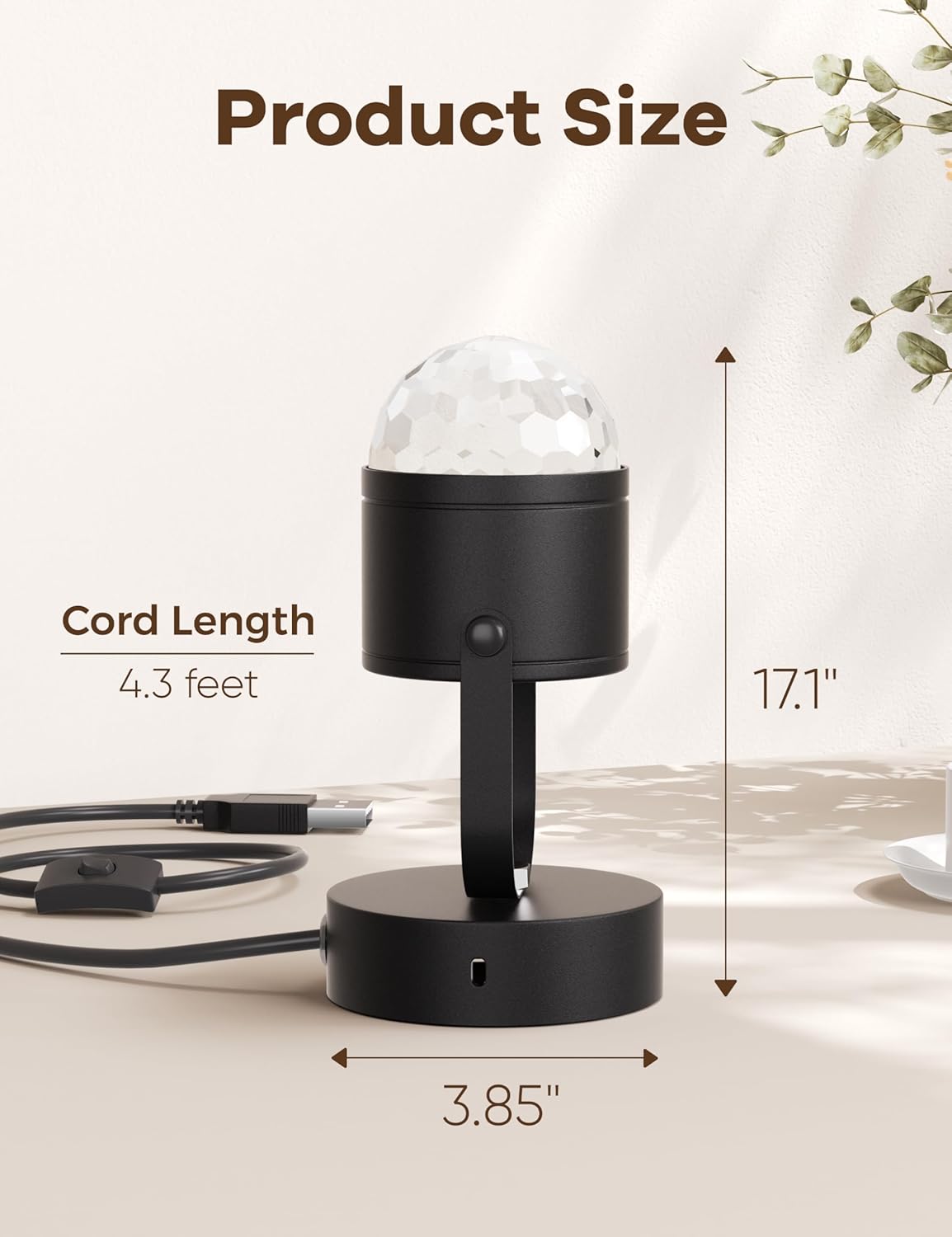 Joyzy Plug-in Dynamic Ocean Wave Table Lamp with Remote Water Ripple Night Light Projector for Room Party Christmas Decoration, Color Changing Ambient Lamps, Vivid Videography Projection